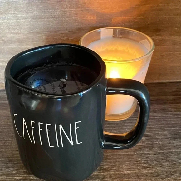 CANDLE (Coffee SCENTED) Candle - FRESH GROUND COFFEE - IN Rae Dunn Mug/Cup - NEW - Picture 4 of 9